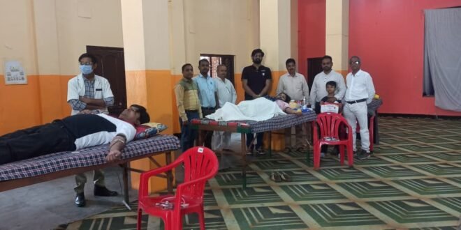 अक्षय तृतीया पर रक्त वीर योद्धाओं द्वारा रक्तदान कर पुण्य अर्जित किया