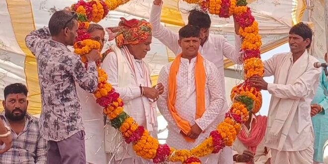 ग्रामीण विधायक माथुरा लाल डामोर ने भगवान बिरसा मुंडा नागा रुंडी तालाब का किया लोकार्पण,